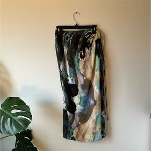 DAZY Faux Wrap Skirt